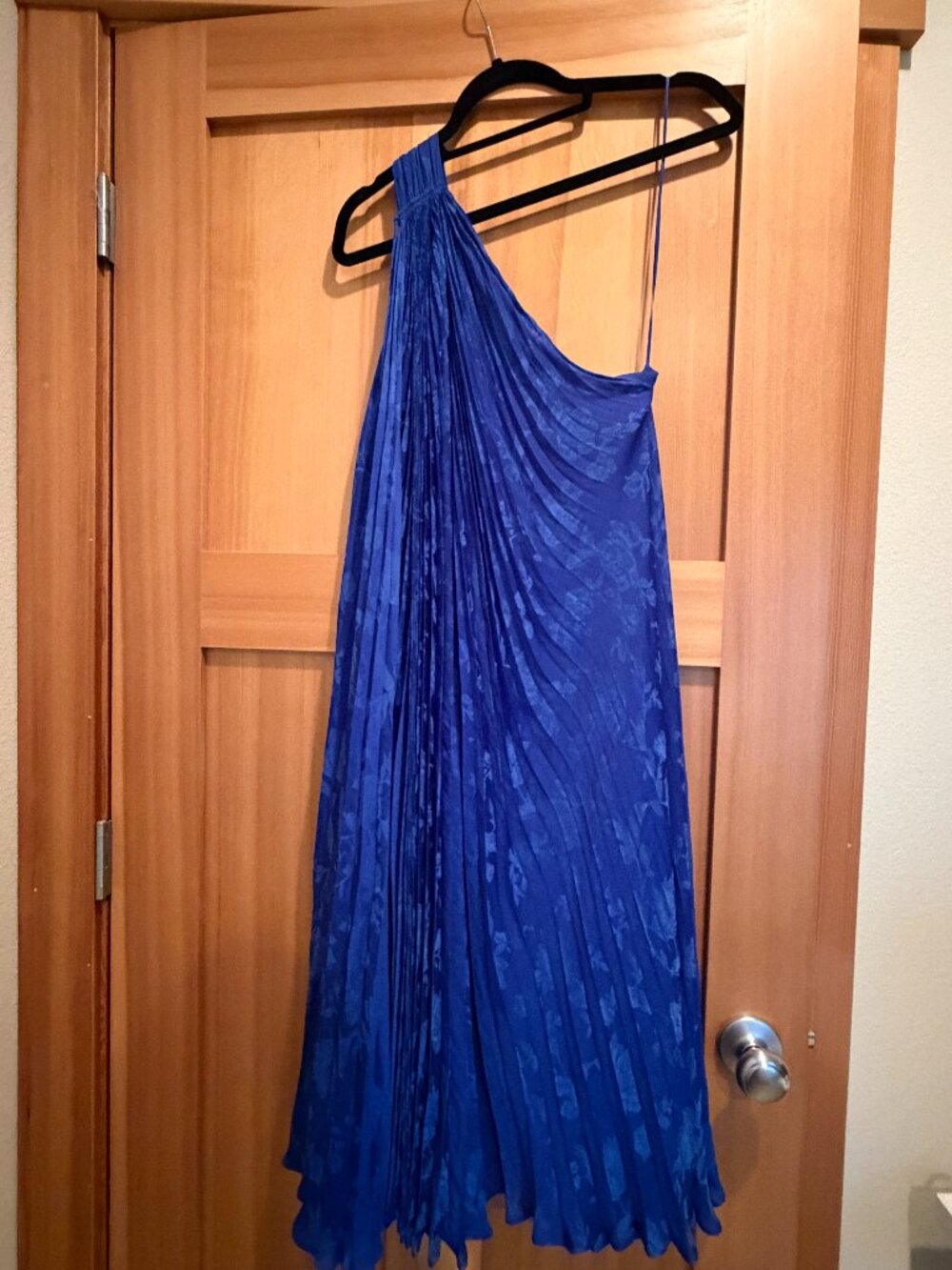 Banana Republic Elegant One-Shoulder Floral Midi Dress